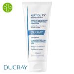 Produit de la marque Ducray Kertyol PSO Baume Quotidien Hydratant Apaisant - 200ml sur un fond blanc avec un logo Parachezvous et celui de la marque DUCRAY