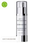 Produit de la marque Esthederm Derm Repair Sérum Restructurant - 30ml sur un fond blanc avec un logo Parachezvous celui de de la marque Esthederm