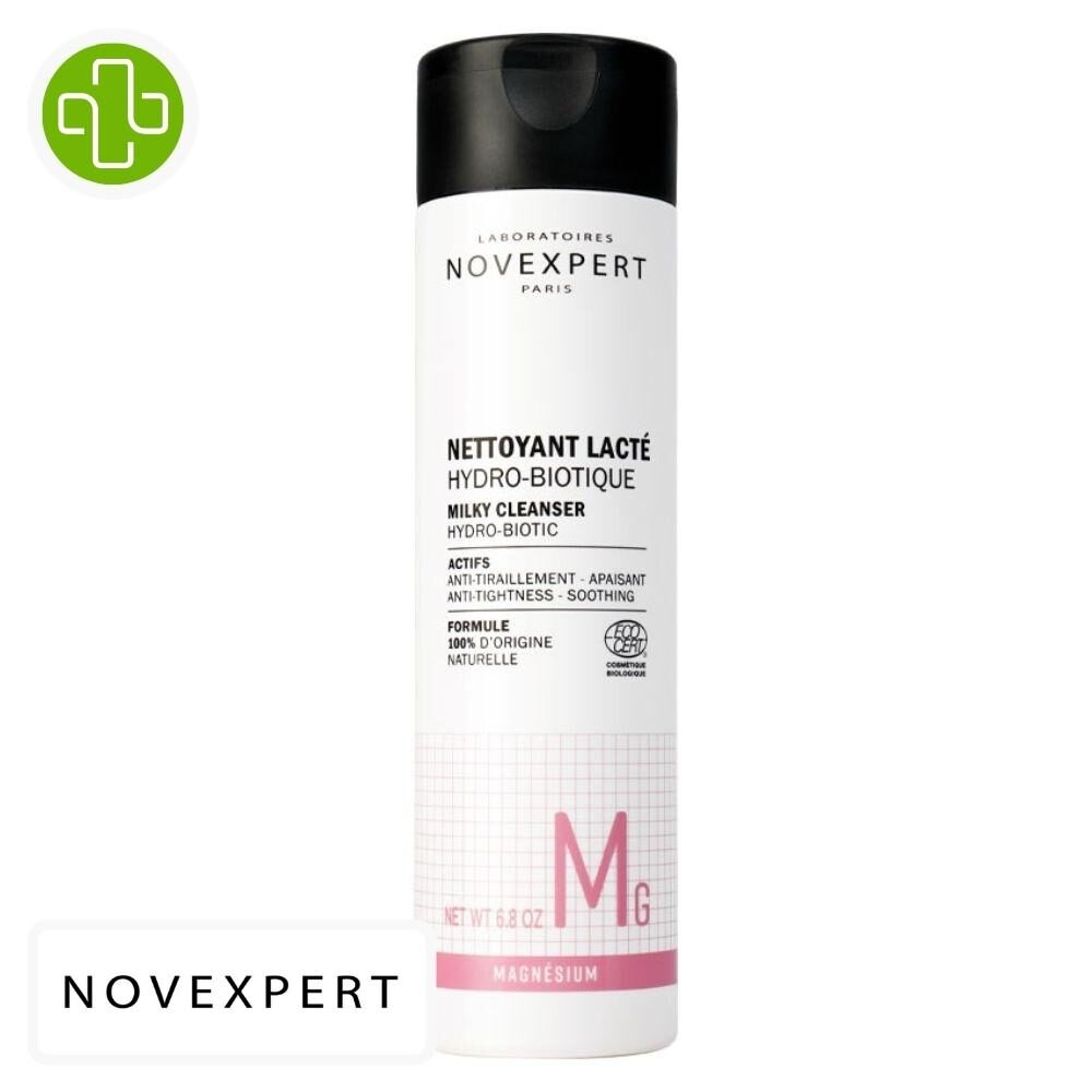 Novexpert Mg Magnesium Nettoyant Lacte Hydro Biotique 200ml