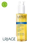 Produit de la marque Uriage Bariéderm-Cica Huile Dermatologique – 100ml sur un fond blanc avec un logo Parachezvous et celui de de la marque Uriage