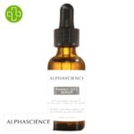 Produit de la marque Alphascience Tannic [CF] Sérum Anti-Âge Fermeté - 30ml sur un fond blanc avec un logo Parachezvous et celui de de la marque Alphascience