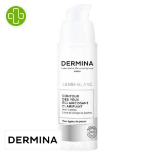 Dermina Sensi Blanc Contour Des Yeux Eclaircissant Clarifiant 30ml
