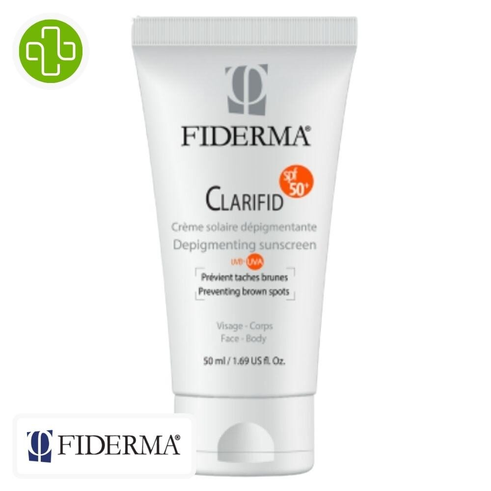 Fiderma Clarifid Creme Solaire Depigmentante Spf50 50ml