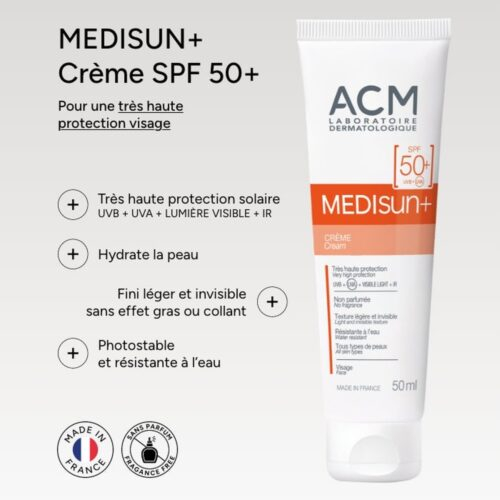 Acm Medisun Creme Spf50 40ml 4