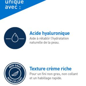 Cerave Baume Hydratant Peau Seche A Tres Seche 50ml 4