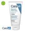 Produit de la marque CeraVe Crème Mains Réparatrice Peaux Sèches à Très Sèches & Rugueuses - 50ml sur un fond blanc avec un logo Parachezvous et celui de de la marque CeraVe