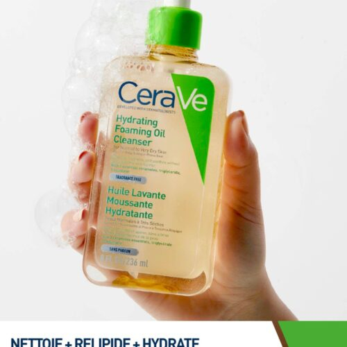 Cerave Huile Lavante Moussante Hydratante Peau Normale A Tres Seche 236ml 4