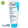 Produit de la marque CeraVe SA Crème Anti-Rugosités Peaux Sèches, Rugueuses & Squameuses - 177ml sur un fond blanc avec un logo Parachezvous et celui de de la marque CeraVe