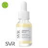 Produit de la marque SVR Ampoule Relax Concentré Yeux Régénérant Défatiguant – 15ml sur un fond blanc avec un logo Parachezvous et celui de de la marque SVR