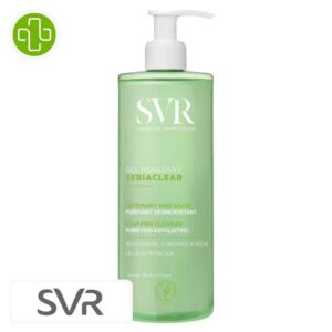 Svr Sebiaclear Gel Moussant Nettoyant Sans Savon Purifiant Desincrustant 400ml