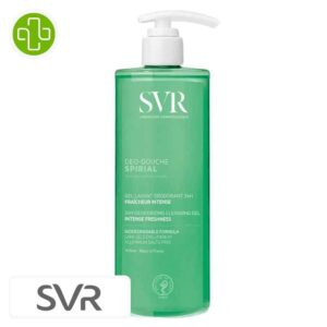 Svr Spirial Deo Douche Gel Lavant Deodorant 24h Fraicheur Intense 400ml