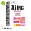 Produit de la marque Arkopharma Azinc Grossesse 12 Vitamines - 30 Comprimés sur un fond blanc avec un logo Parachezvous et celui de de la marque Arkopharma