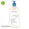 Produit de la marque Bioderma Atoderm Crème de Douche Ultra-Nourrissante - 1L sur un fond blanc avec un logo Parachezvous et celui de de la marque Bioderma