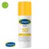 Produit de la marque Cetaphil Sun Face Fluide Solaire Invisible Spf50 - 50ml sur un fond blanc avec un logo Parachezvous et celui de de la marque Cetaphil