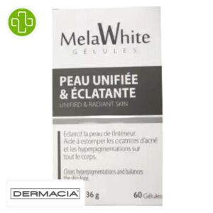 Dermacia Melawhite Peau Unifiee Et Eclatante 60 Gelules