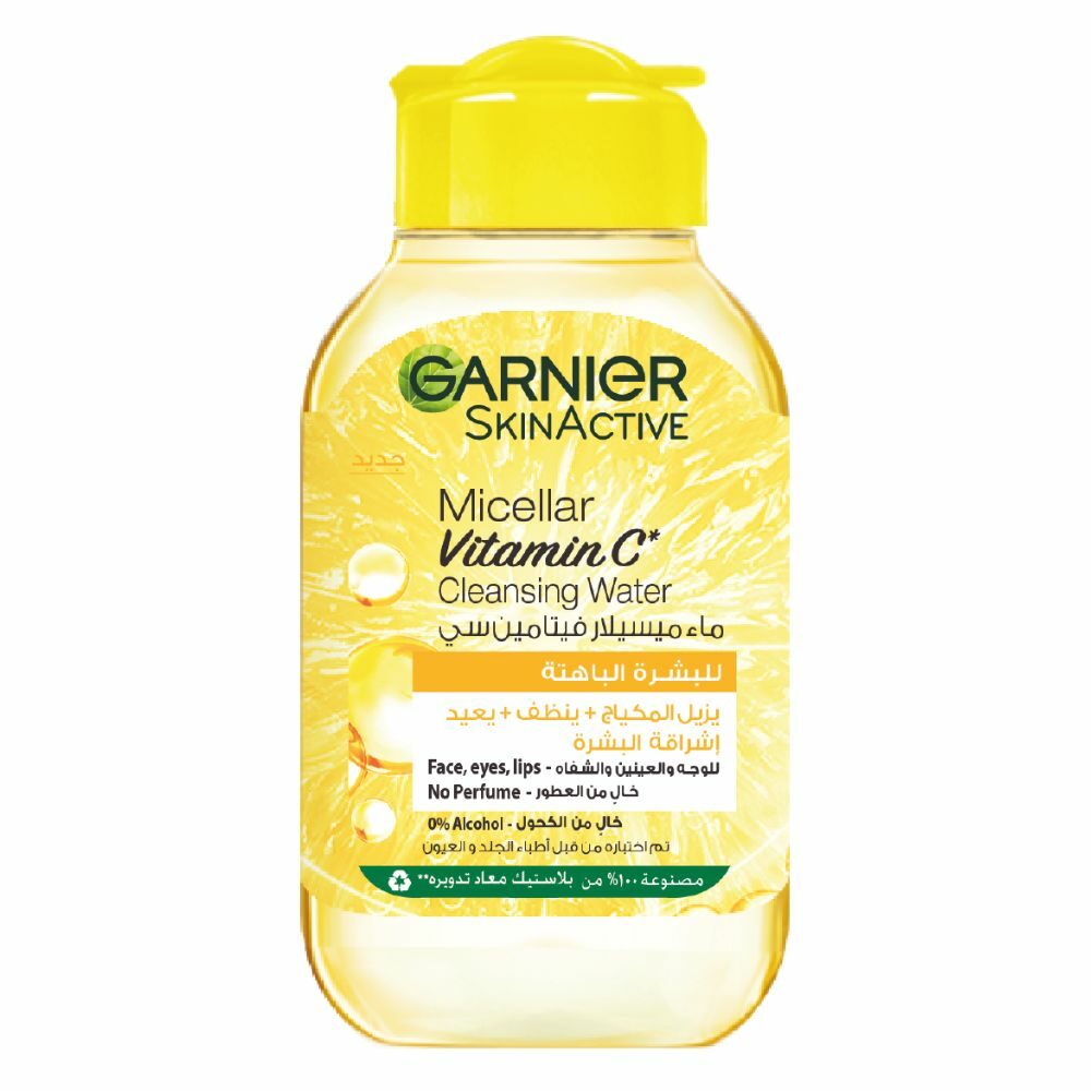 Garnier skinactive eau micellaire nettoyante démaquillante vitamine c - 100ml