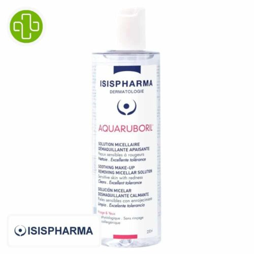 Isispharma Aquaruboril Solution Micellaire Demaquillante Et Apaisante 250ml