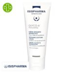 Produit de la marque Isispharma Glyco-A Post Peeling Crème Apaisante Réparatrice – 40ml sur un fond blanc avec un logo Parachezvous et celui de de la marque Isispharma