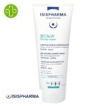 Produit de la marque Isispharma Secalia Shower Cream Crème de Douche Nourrissante - 200ml sur un fond blanc avec un logo Parachezvous et celui de de la marque Isispharma