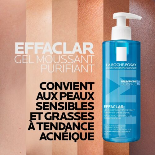 La Roche Posay Effaclar M Gel Moussant Purifiant 400ml 10