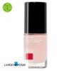 Produit de la marque La Roche-Posay Toleriane Respectissime Silicium Rose Vernis à Ongles – 6ml sur un fond blanc avec un logo Parachezvous et celui de de la marque La Roche-Posay