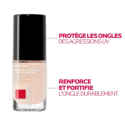 La Roche Posay Toleriane Vernis A Ongles Au Silicium Rose 6ml 4