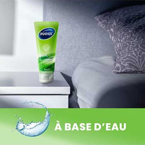 Manix Gel Lubrifiant Aquaaloe Douceur Extreme 80ml 4