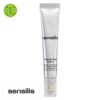 Produit de la marque Sensilis Origin Pro EGF-5 Contour des Yeux Anti-Âge Raffermissant - 15ml sur un fond blanc avec un logo Parachezvous et celui de de la marque Sensilis