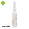 Produit de la marque Sensilis Upgrade Anti-Âge Raffermissant - 15 ampoules sur un fond blanc avec un logo Parachezvous et celui de de la marque Sensilis