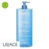 Produit de la marque Uriage Gel Nettoyant Surgras Dermatologique - 1L sur un fond blanc avec un logo Parachezvous et celui de de la marque Uriage