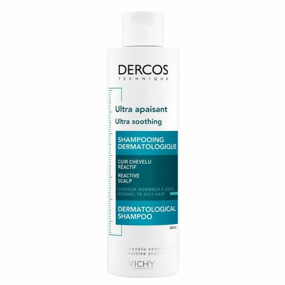 Vichy dercos technique shampooing ultra apaisant cheveux normaux à gras - 200ml