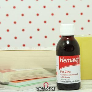 Vitabiotics Hemavit Liquid Fer Zinc Complexe Vitamines B Mineraux 200ml