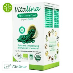 Vitalina Spiruline Bio Et Naturelle 100 Comprimes
