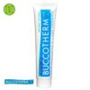 Produit de la marque Buccotherm Dentifrice Prévention Caries - 75ml sur un fond blanc avec un logo Parachezvous et celui de de la marque Buccotherm