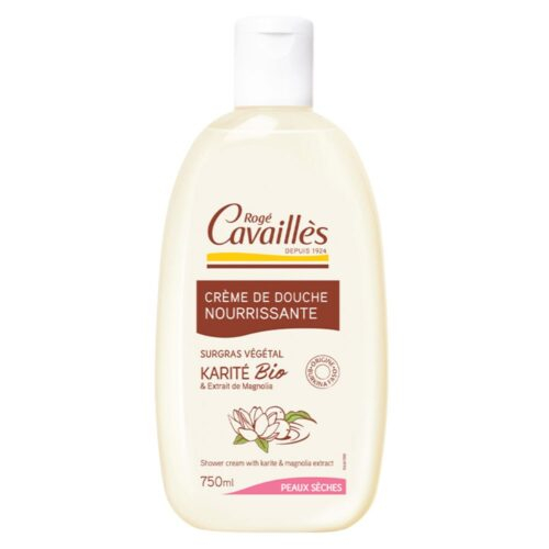 Rogé Cavaillès Crème de Douche Nourrissante Beurre Karité & Magnolia - 750ml