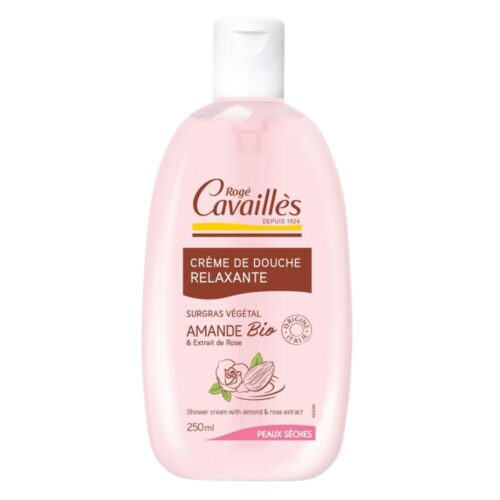 Rogé Cavaillès Crème de Douche Relaxante Beurre Amande & Rose - 250ml