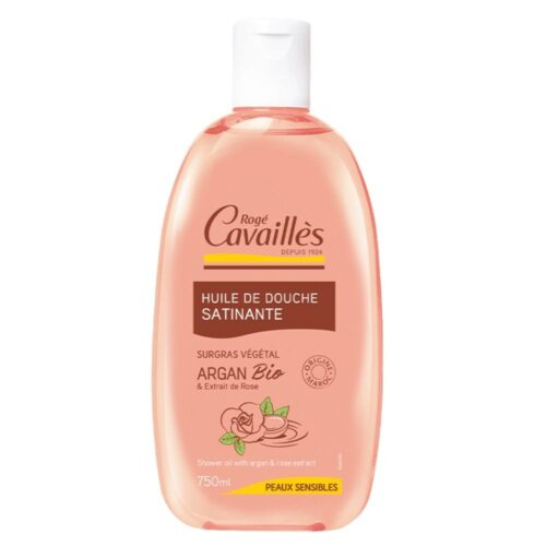 Rogé Cavaillès Huile Douche Surgras Satinante Argan & Rose - 750ml