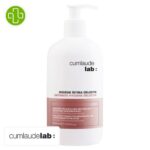 Produit de la marque Cumlaude Lab Hygiène Intime Deligyn Gel Ménopause & Muqueuse Hypersensible - 500ml sur un fond blanc avec un logo Parachezvous et celui de de la marque Cumlaude Lab