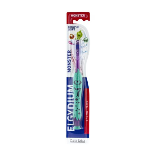 Elgydium Brosse A Dents Kids Monster 2 6ans Souple 1u