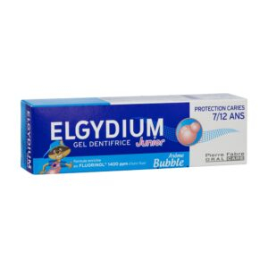 Elgydium Dentifrice Junior Bubble 7 12ans Protection Caries 50ml