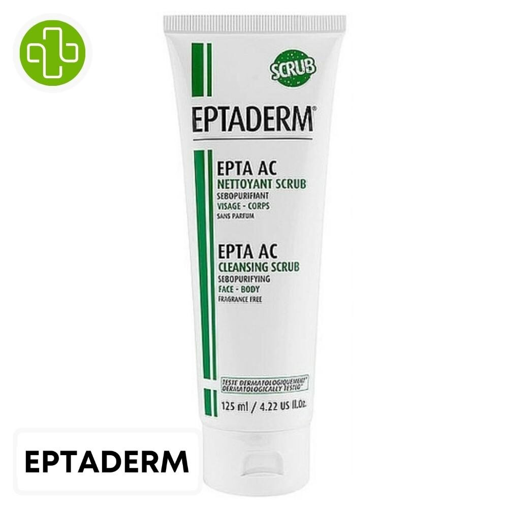 Eptaderm Epta Ac Nettoyant Scrub Sebo Purifiant 150ml