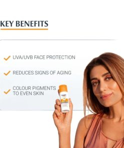 Eucerin Sun Photoaging Control Gel Creme Solaire Teinte Medium Anti Age Spf50 50ml 3
