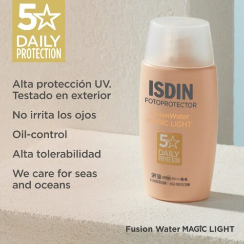 Isdin Fotoprotector Fusion Water Color Solaire Teinte Light Spf50 50ml 8