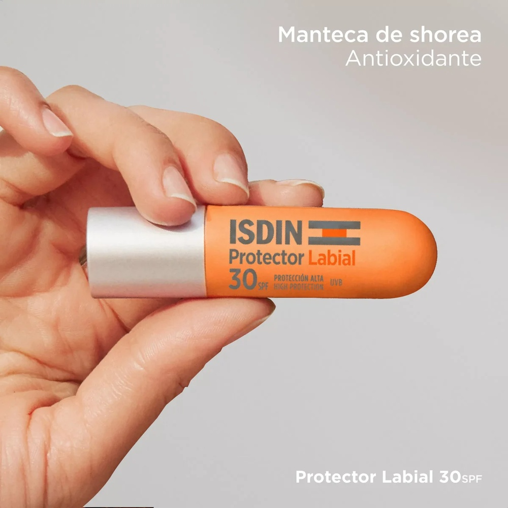 ISDIN - Protector Labial Baume à Lèvres Solaire SPF30 - 4g - Image 8