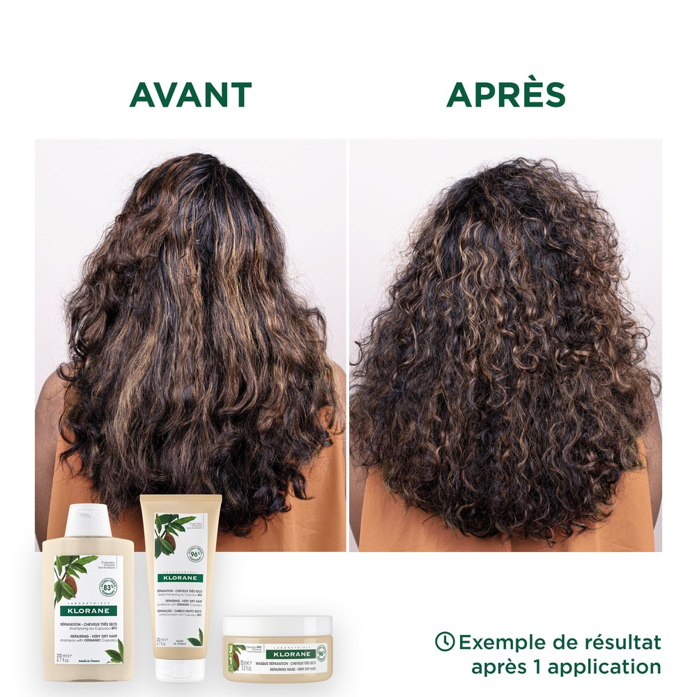 KLORANE - Cupuaçu Bio Shampoing Réparation - 200ml - Image 4