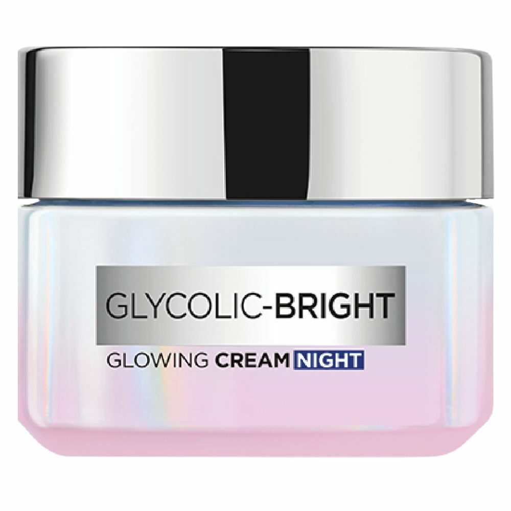 L'oréal glycolic-bright crème de nuit éclat - 50ml