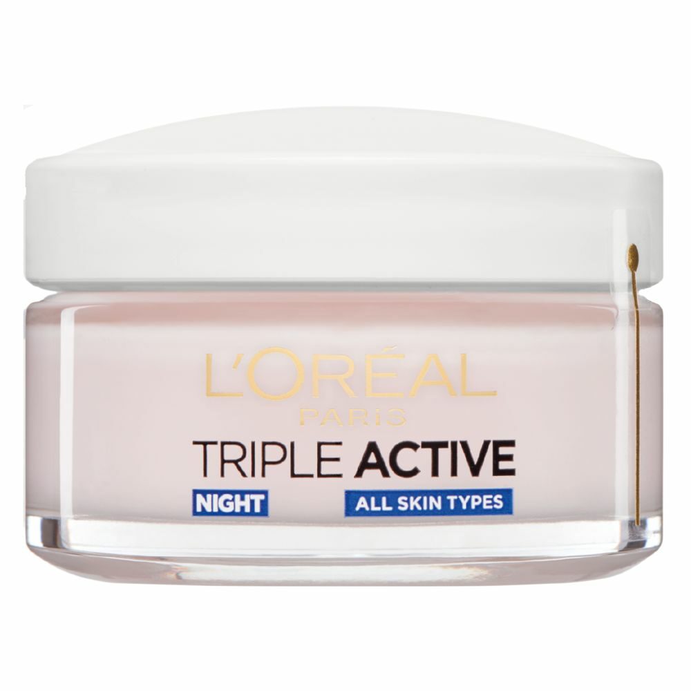 L'oréal triple active soin hydratant nuit protecteur régénérant 24h - 50ml