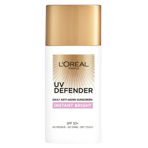 L'Oréal UV Defender Solaire Anti-Âge Éclat Instantané Invisible Spf50 - 50ml