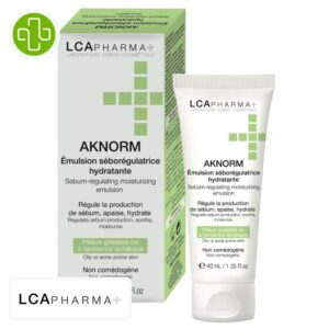 Lcapharma Arknorm Emulsion Sebo Regulatrice Hydratante 40ml