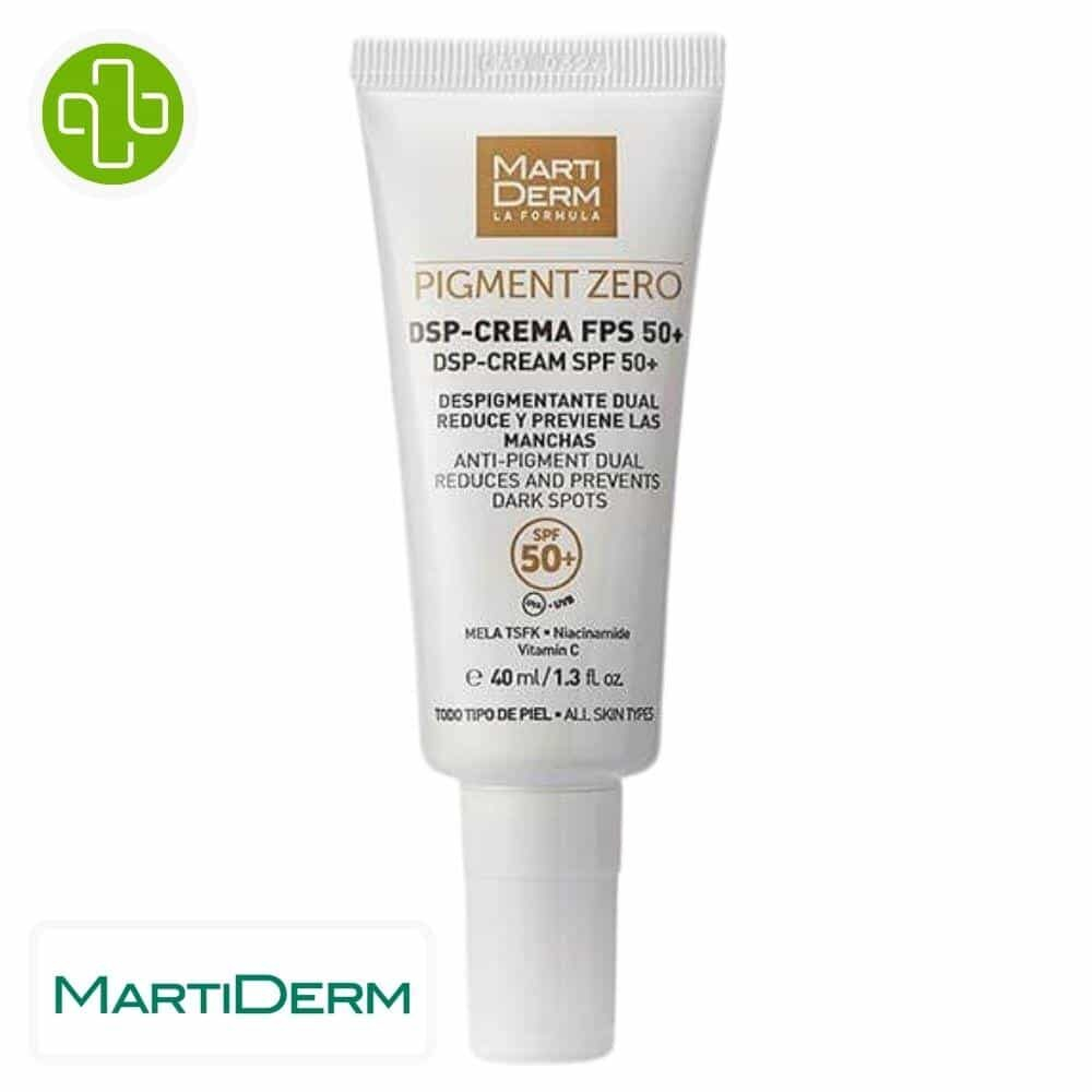 Marti Derm Pigment Zero Dsp Creme Spf50 Depigmentant Et Previent Les Taches 40ml
